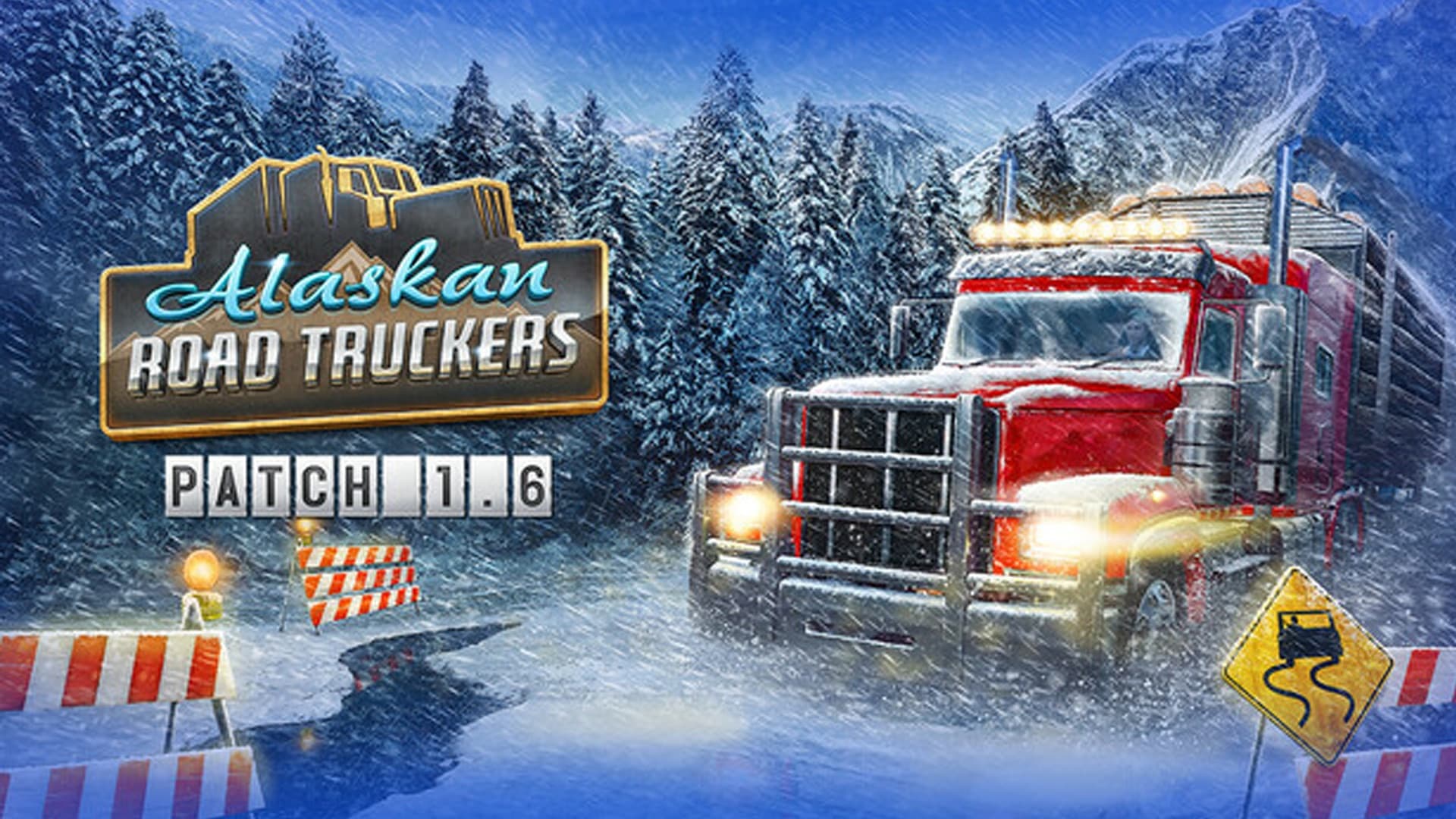 Alaskan Road Truckers — marketing gry na Steam