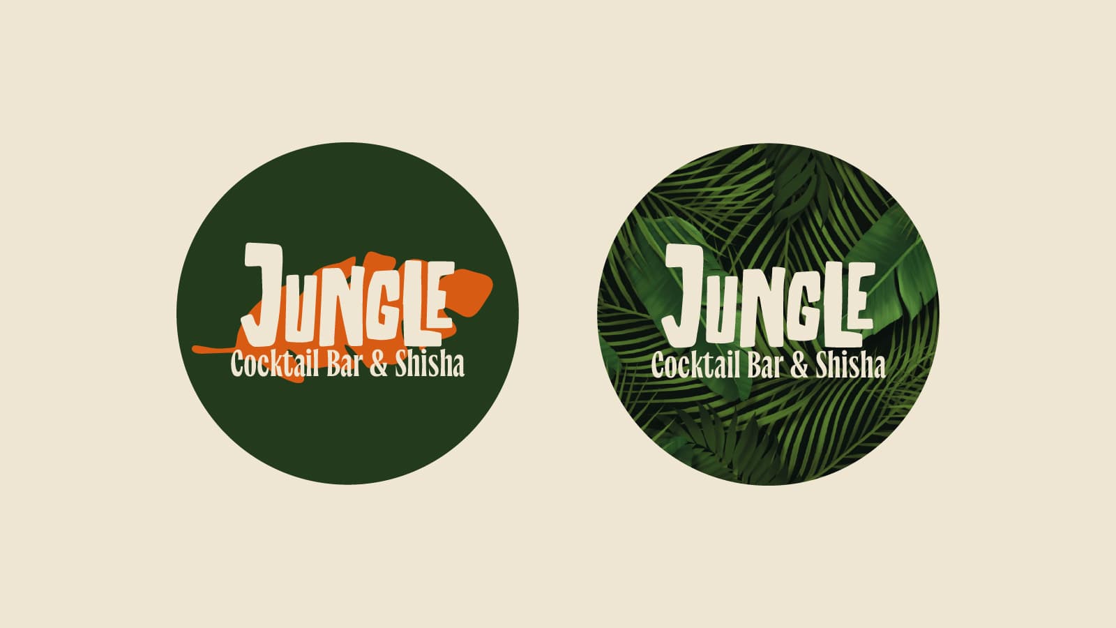 Jungle — koncept key visual i brandbook dla pubu — 2
