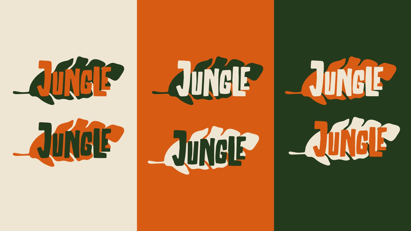 Jungle — koncept key visual i brandbook dla pubu — 3