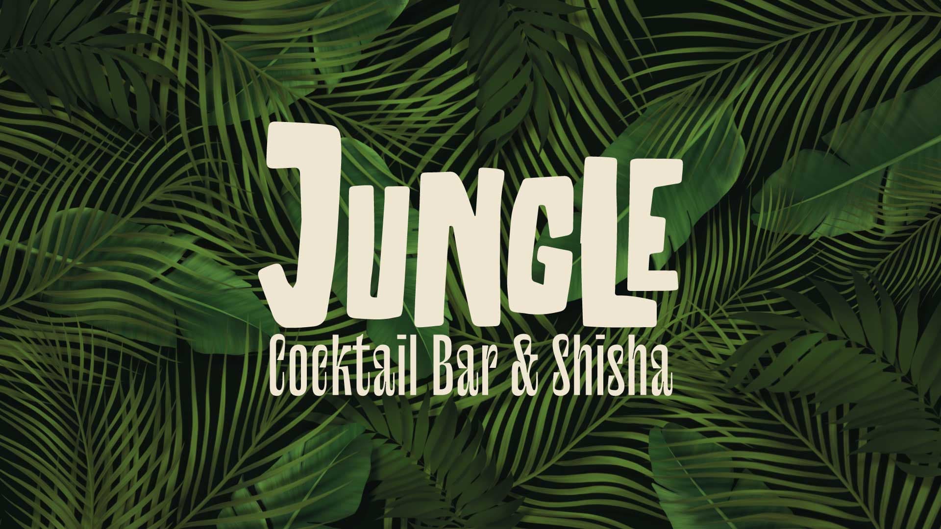 Jungle — koncept key visual i brandbook dla pubu