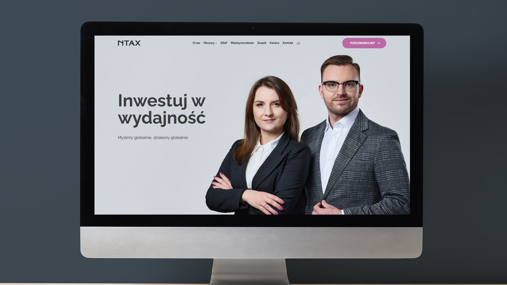 NTAX — strona internetowa i komunikacja online dla biura podatkowego — 1