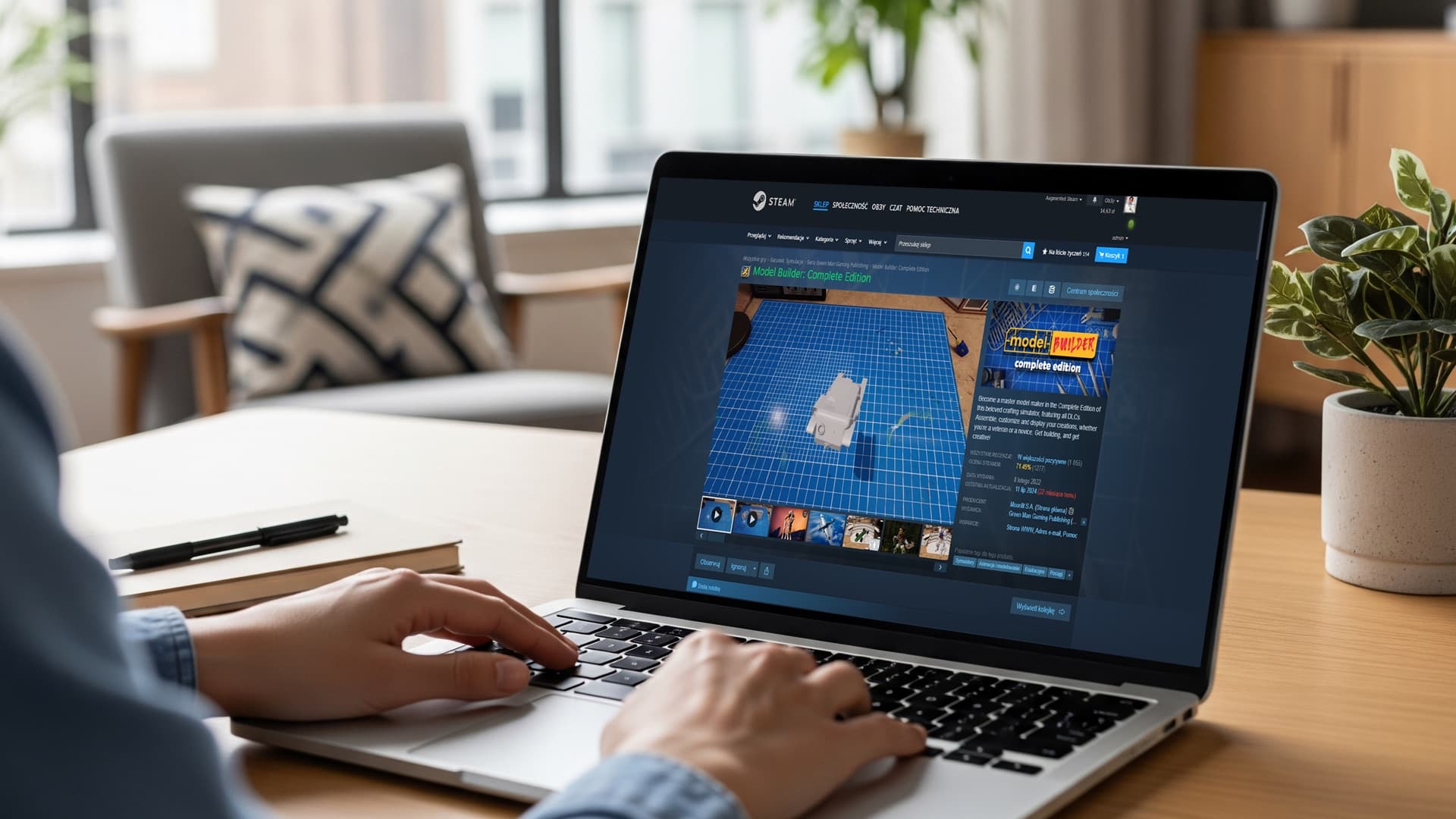 Model Builder — premiera gry na Steam i rozwój społeczności — 1